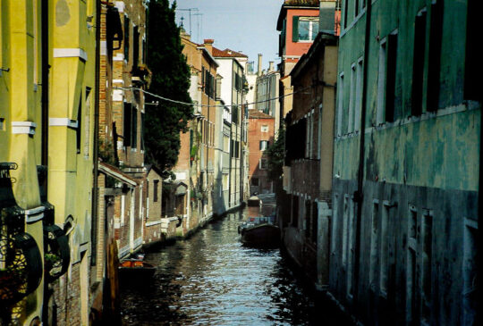 Busy Buildings on a canal