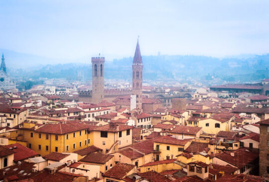Florence up Dantes Steps