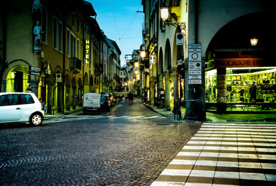 Intersection at Dusk