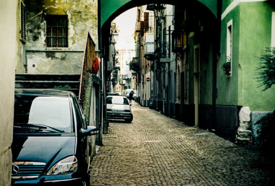 Peekaboo Blue Car